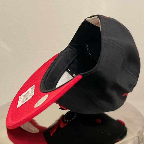 🔔 Philadelphia 76ers Red & Black Wool Fitted - Picture 8 of 8